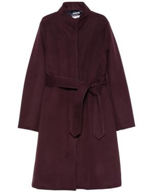 Norwegian Wool Cappotto - Viola