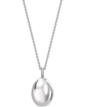 Faberge 18Kt Essence Egg Pendant Necklace - Metallic