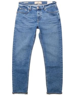 Blue De Gênes Vinci Pala Straight-Leg Jeans - Blue