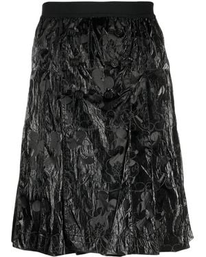 TAKAHIROMIYASHITA TheSoloist. X Disney Mickey Mouse-Print Skirt - Black