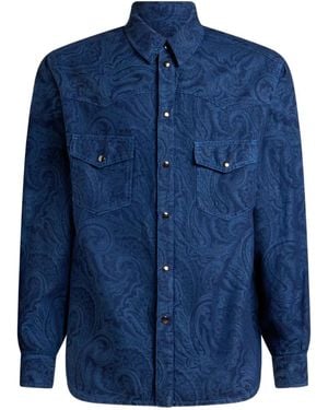 Etro Denim Shirt - Blue