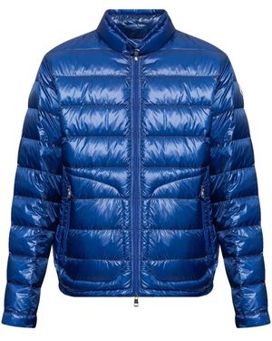 Moncler Piumino Metallizzato - Blu