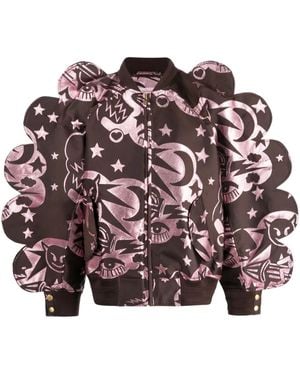 Walter Van Beirendonck Wings ボンバージャケット - レッド