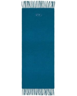 DIESEL Oval D Jacquard Scarf - Blue