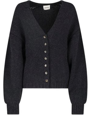 KHAITE Axel Pullover Mit Knöpfen - Schwarz
