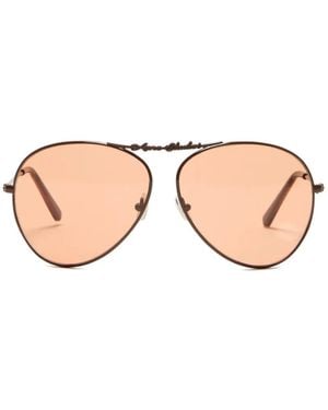Acne Studios Pilot-Frame Sunglasses - Natural