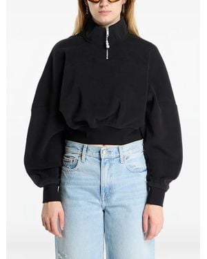 Nike Quarter-Zip Flight Fleece Top - Black