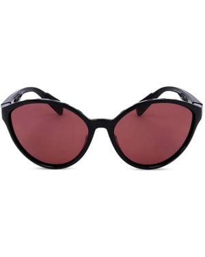 adidas Geometric-Frame Sunglasses - Pink