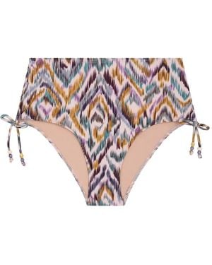 Aubade Aurora Sands High-Waist Bikini Bottoms - Pink