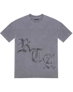 RTA Old English Logo T-Shirt - Gray