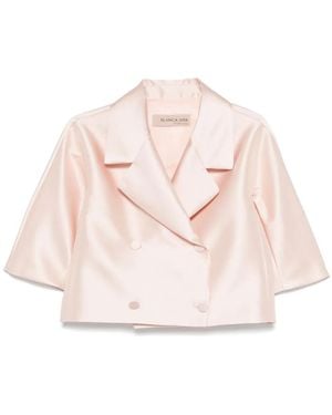 Blanca Vita Sakko Aus Satin - Pink