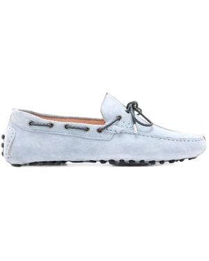 Forsa Frederick Suede Loafers - White