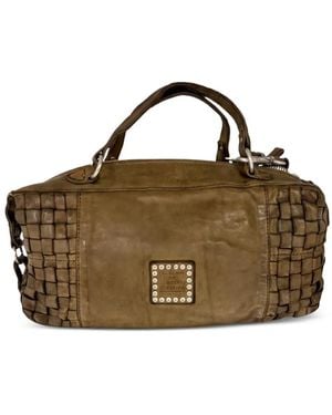 Campomaggi Rachele Studded Tote Bag - Brown