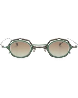 Rigards X Ziggy Chen Brille Mit Geometrischem Gestell - Mettallic