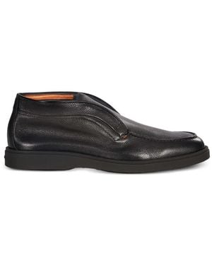 Santoni Ikki Slip-On-Loafer - Schwarz