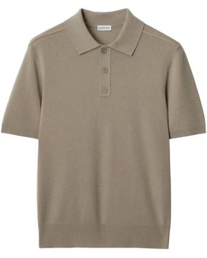 Burberry Bクレスト ポロシャツ - ブラウン