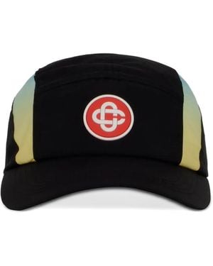 CASABLANCA Logo-Patch Baseball Cap - Nero