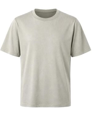 Handvaerk Short-Sleeve Cotton T-Shirt - Grey