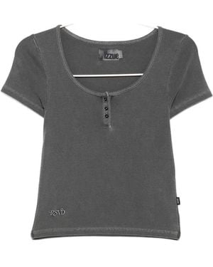 Izzue Henley Oberteil - Grau