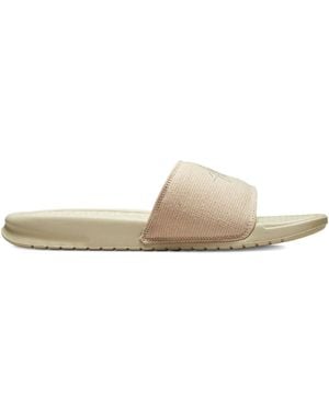 Nike X Stussy Benassi Slides - White