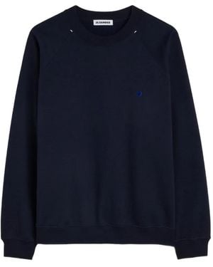 Jil Sander Felpa Girocollo - Blu