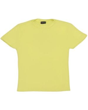 CALLIPYGIAN Crew-Neck T-Shirt - Yellow