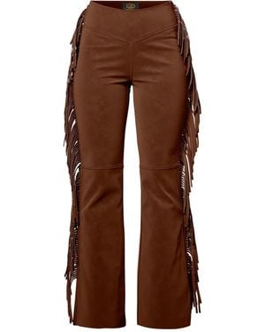 Goldbergh Rumi Skihose Mit Fransen - Braun