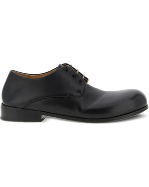 Marsèll Rounded Toe Derby Shoes - Black
