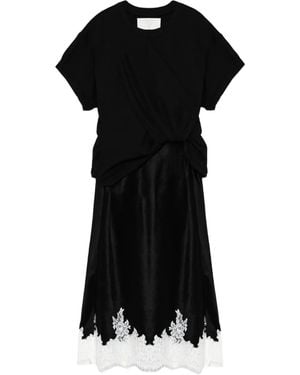 3.1 Phillip Lim Kleid aus Satin - Schwarz