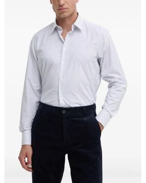 Liu Jo Camisa con motivo geométrico - Blanco