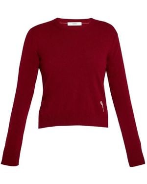 Erdem Embroidered Crew-Neck Sweater