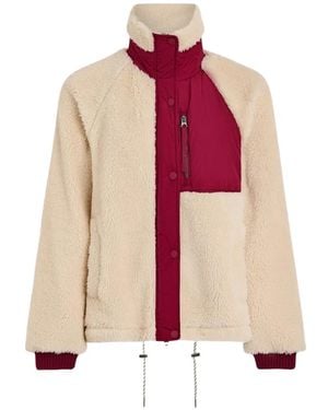 Varley Kalyn Sherpa Jacket - Pink