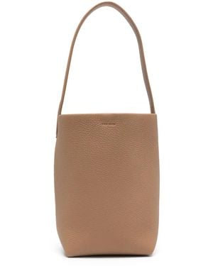 The Row Small N/S Park Tote Bag - Brown