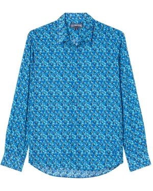 Vilebrequin Caracal Toucana Button-Down Shirt - Blue