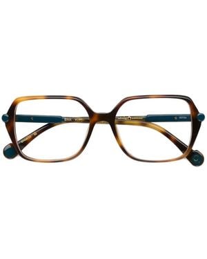 Etnia Barcelona Sima Geometric-Frame Glasses - Black