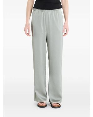 Calvin Klein Elasticated-Waistband Trousers - Grey