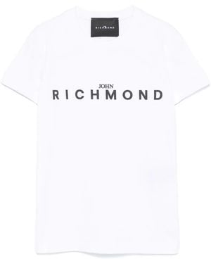 John Richmond T-Shirt Mit Logo - Weiß