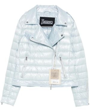 Herno Zip-Fastening Padded Jacket - Blue
