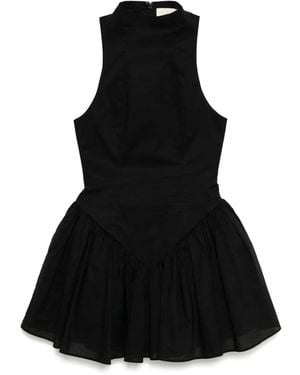 De La Vali Lusiva Mini Dress - Black