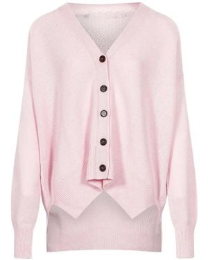 Jil Sander V-Neck Cardigan - Pink