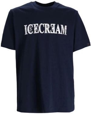 ICECREAM World Tour Tシャツ - ブルー