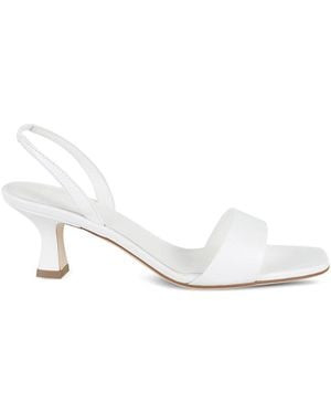 3Juin 55Mm Leather Sandals - White