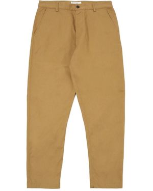 Universal Works Chino Broek - Naturel