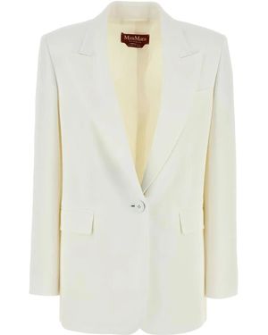 Max Mara Blazer Furetto - Bianco