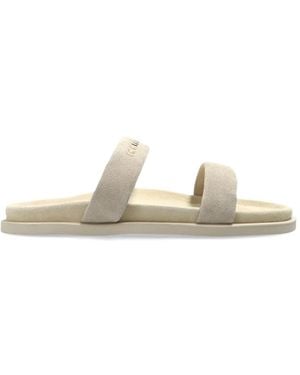Inuikii Strap-Upper Leather Sandals - White