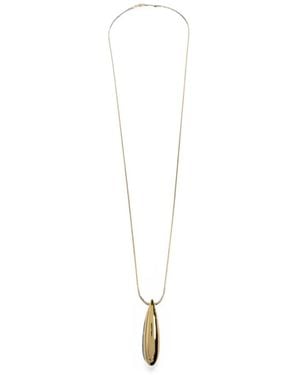 LIE STUDIO Dolly Pendant Necklace - White