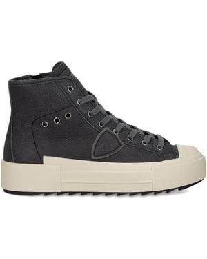 Philippe Model Paris Haute Sneakers - Schwarz