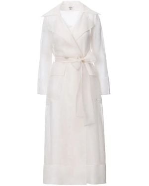 Lita Couture Clair Belted Maxi Dress - White