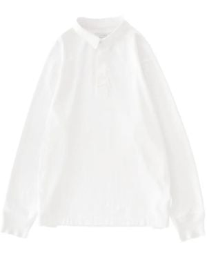 Studio Nicholson Alyk Poloshirt - Weiß