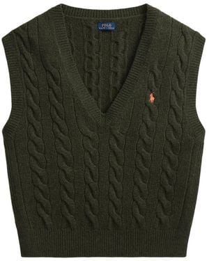 Polo Ralph Lauren Cable-Knit Jumper - Green